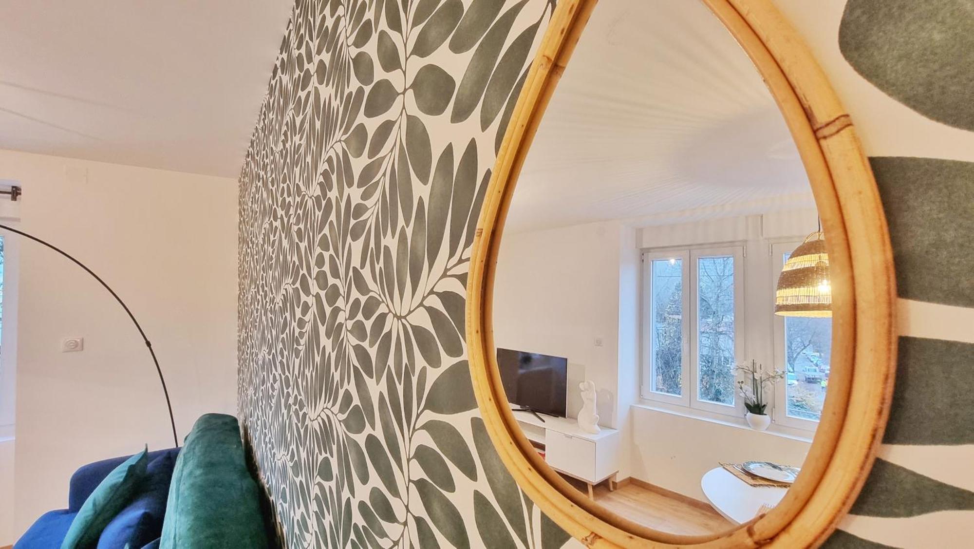 La Buhl Verte - Chic Et Moderne - Calme - Fibre - Relax Bnb Eksteriør billede